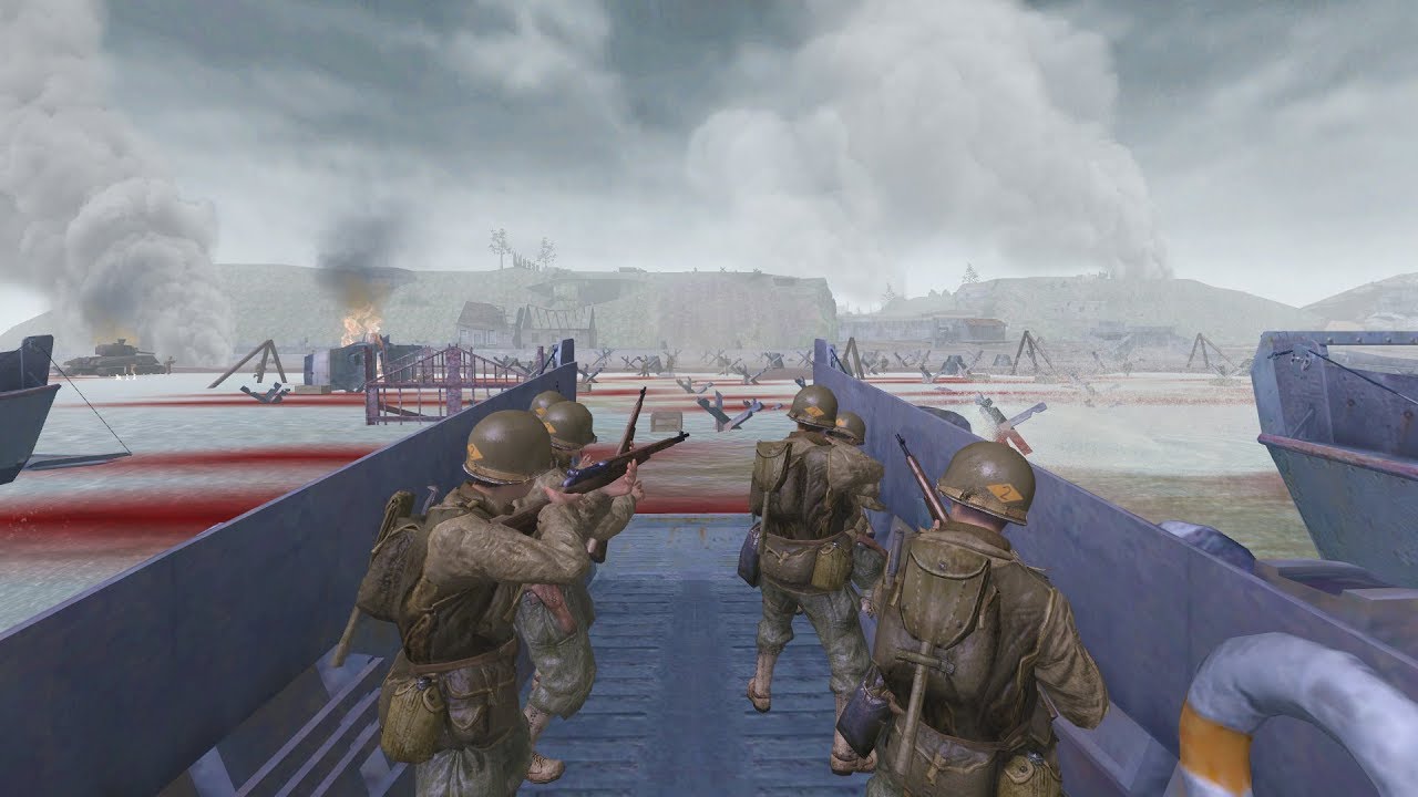 Call of Duty 2 - Normandy Campaign - D-Day Omaha Beach