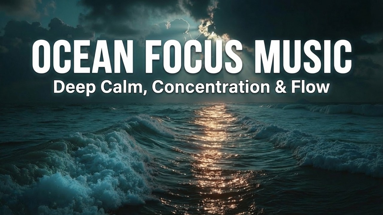 Музыка океана для концентрации - Глубокая работа и кодинг