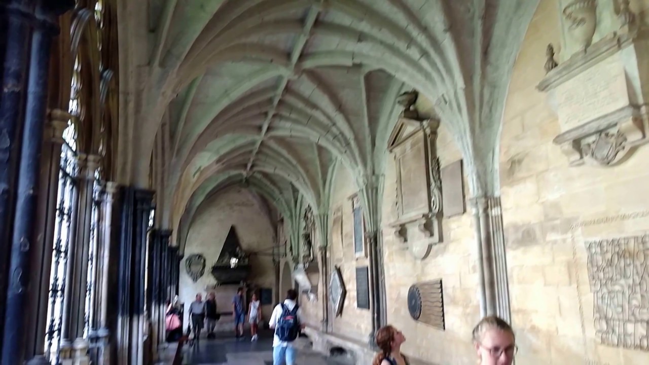 Westminster Abbey - Kirche in London - Innenhof - 26.07.2018