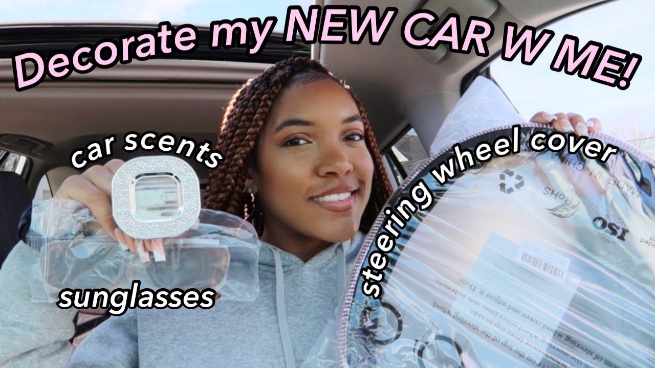DECORATE MY NEW CAR W ME | 2022 Rav4 | Car Essentials | TayyLiz