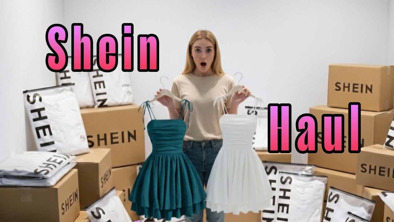 Mega Haul De Shein vestidos Cortos largos bonitos👗💖Lo Que pedí vs lo que recibí