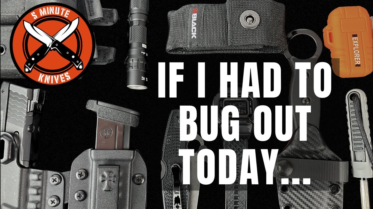 If I Had to Bug Out Right Now... 🏃‍♂️💨 (Urban Survival, Gray Man Gear, & No Rambo BS)