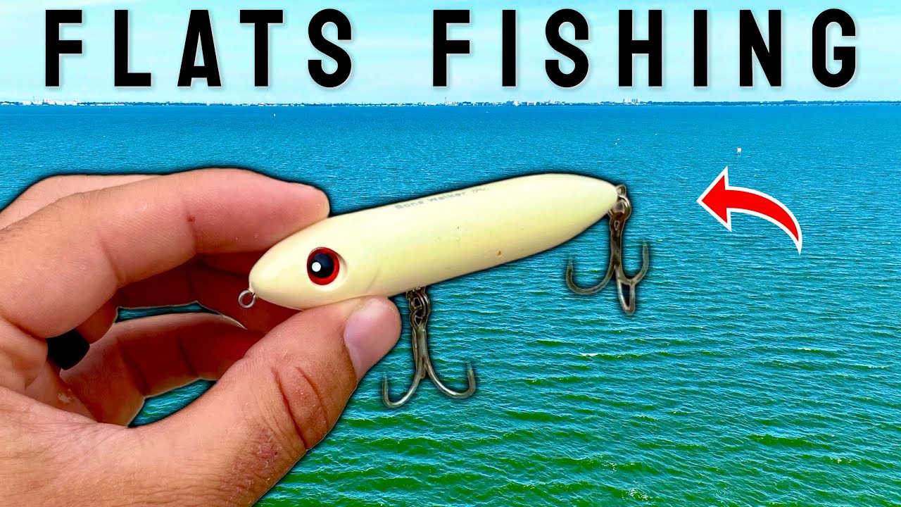 Topwater Fishing EPIC Florida Grass Flats! (INSHORE SLAM)