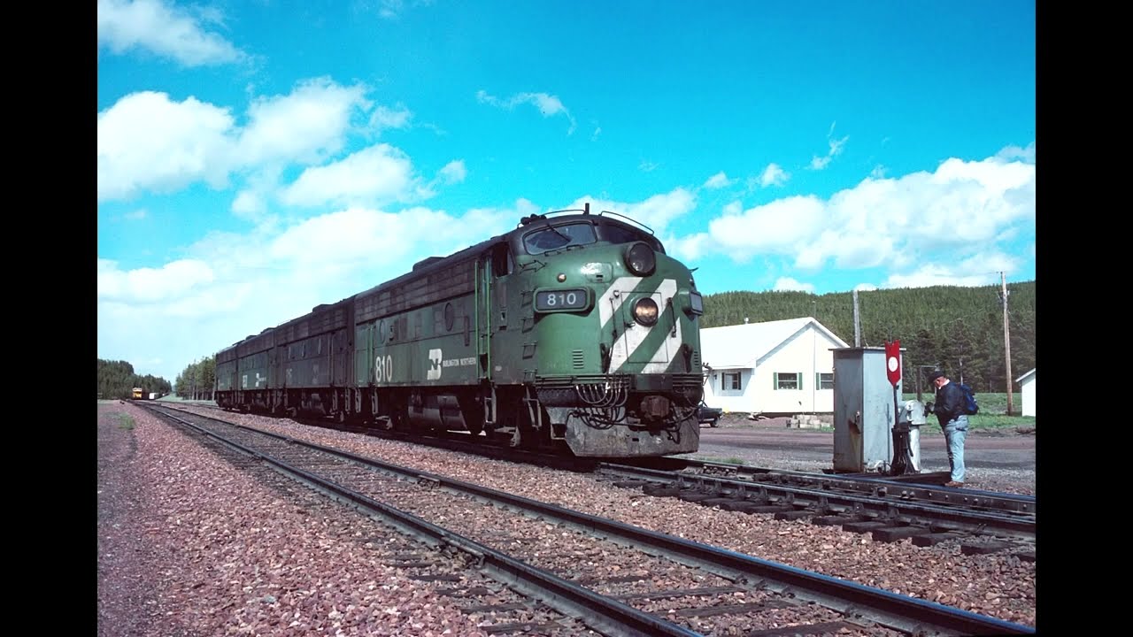 Don Patrick Photography: The BN Montana Division, June 1976.  A Cabride from Essex to Summit