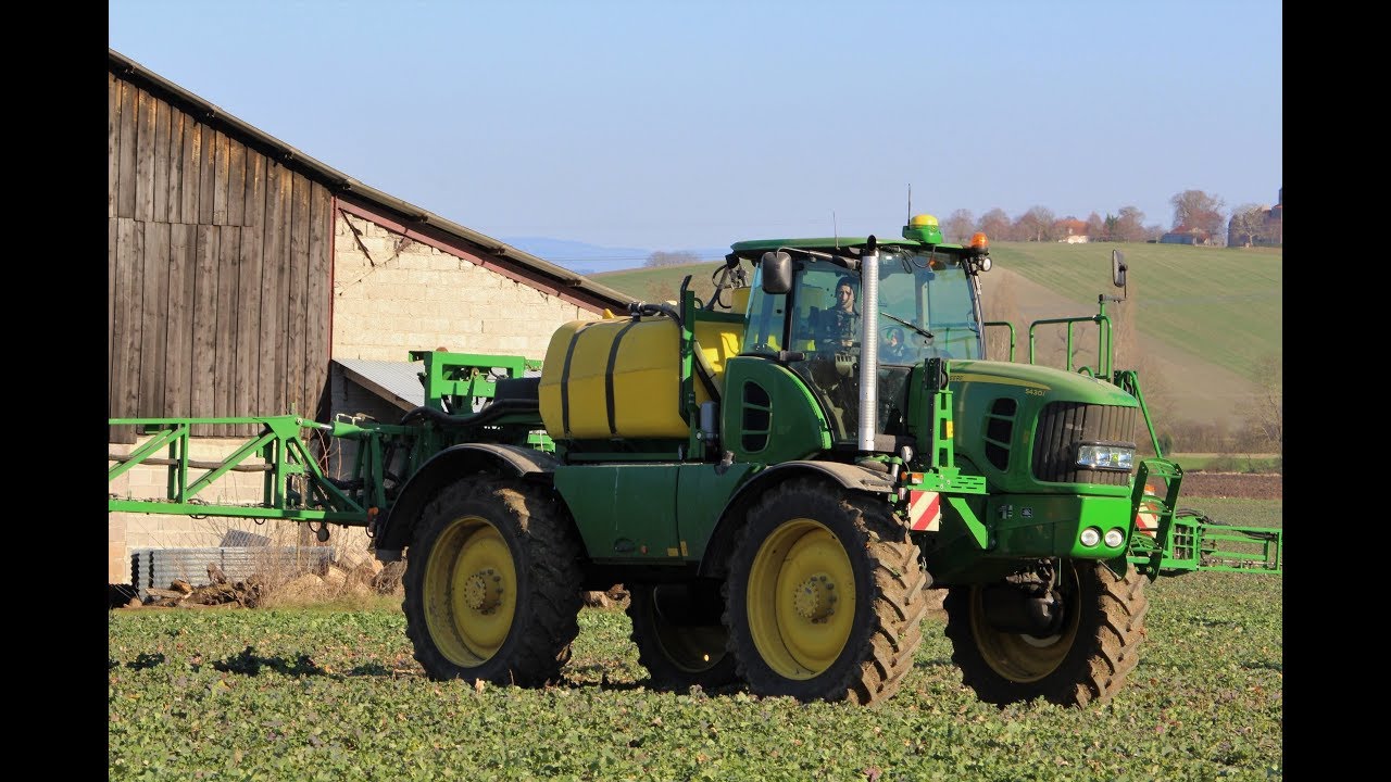 John Deere 5430i | 36m | Apport d'Azote