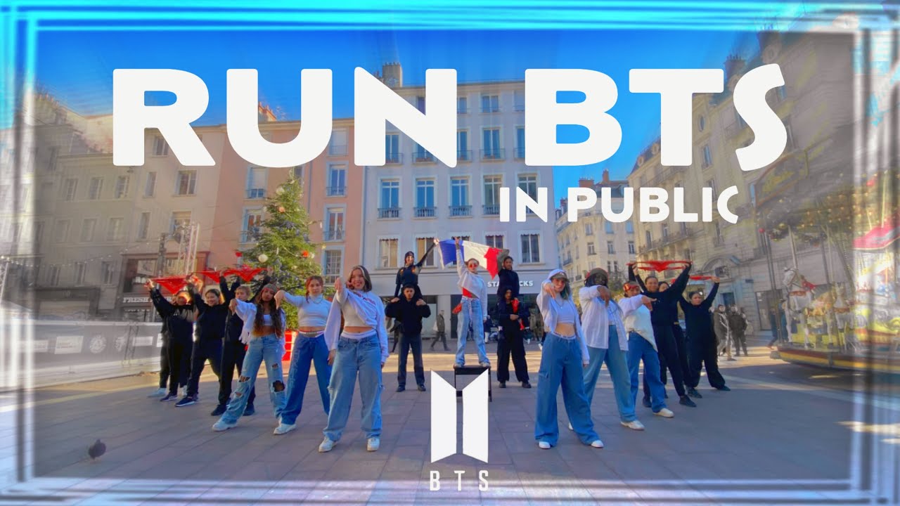 [KPOP IN PUBLIC | ONE TAKE] BTS 방탄소년단 - [RUN BTS] (달려라방탄) Dance cover by GRAVITY Crew from France