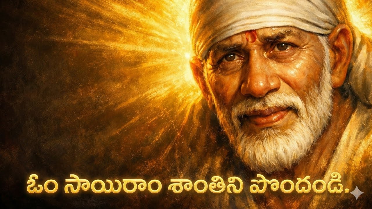 సాయిబాబా నన్ను విడువకు 🙏 | హృదయాన్ని తాకే భావోద్వేగ సాయిబాబా భక్తి గీతం