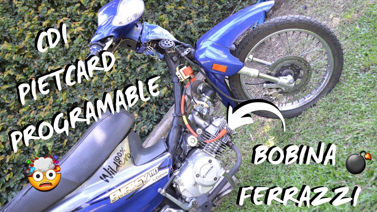 BOBINA FERRAZZI Y CDI PIETCARD PROGRAMABLE PARA EL 120cm3