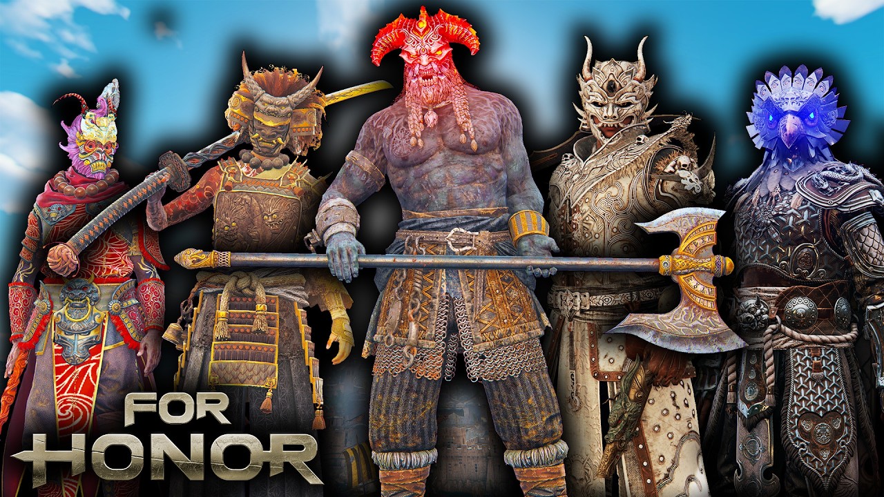 WILD Mix of Characters for you today [For Honor]