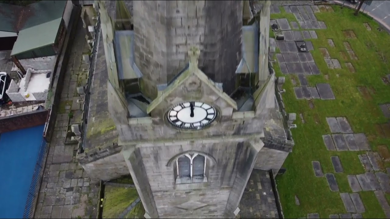 A very brief history of Littleborough Parish Church. Filmed on DJI mini 2