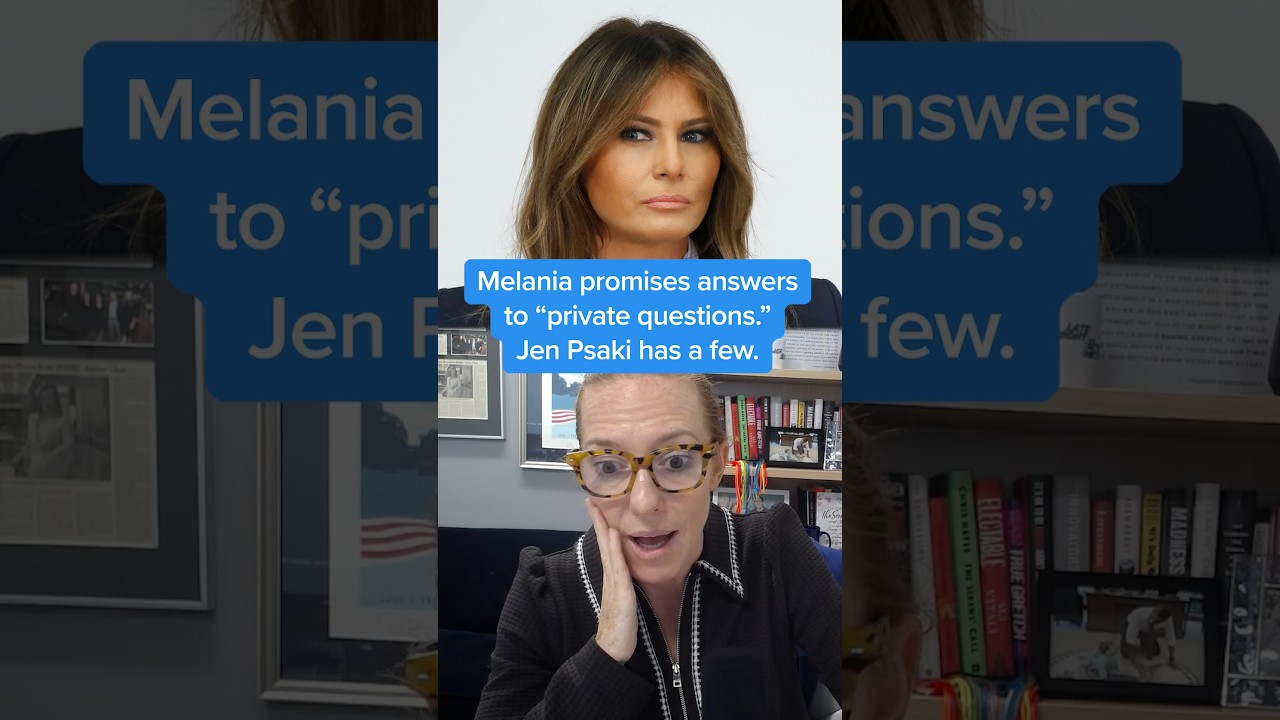 Melania promises answers to 'private questions.' Jen Psaki has a few.
