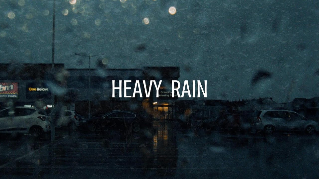 Heavy Rain on Window at Night 🌧️ 4 Hours of Deep Sleep & Relaxation
