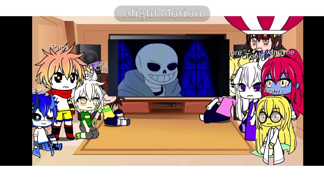 Undertale reacts to stronger than you charas response! Less lazy but still lazy.