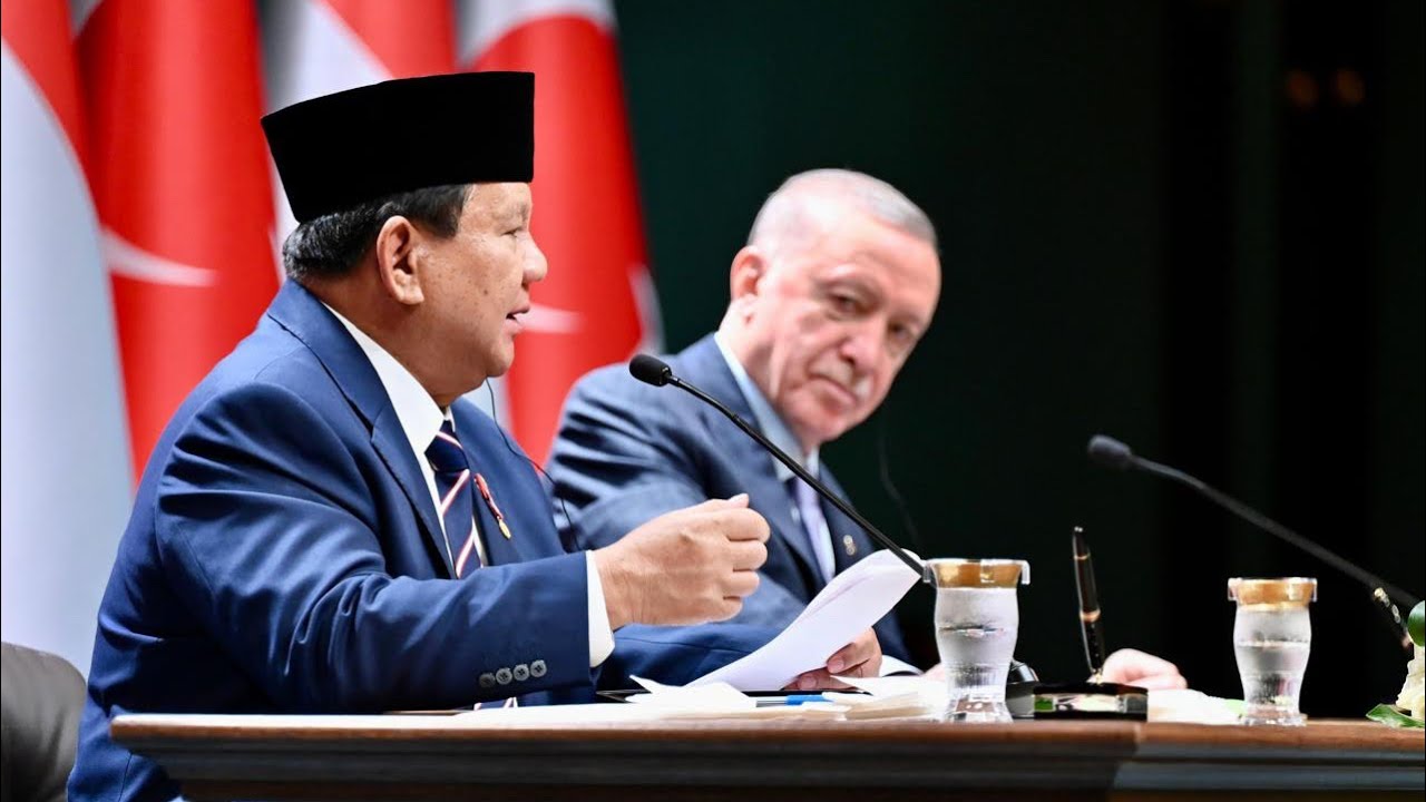 LIVE: Keterangan Pers Bersama Presiden Prabowo dengan Presiden Erdoğan, Ankara, 10 April 2025