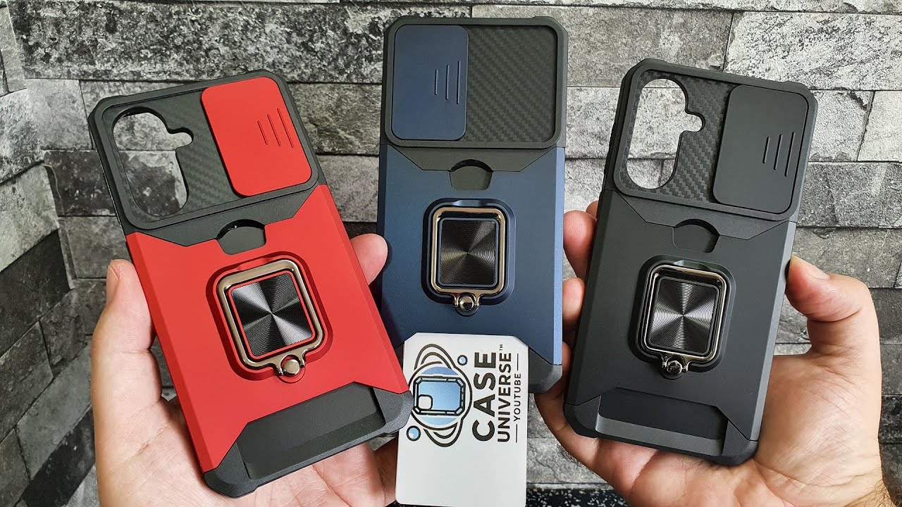 Ultimate Armor Cases for Samsung A56, A36 & A16 – Full Protection, Card Slot & Kickstand!