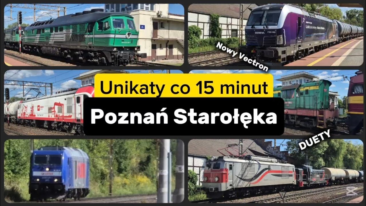 Pełno Unikatów! Niesamowite Duety! Poznań Starołęka - Dzień na stacji!