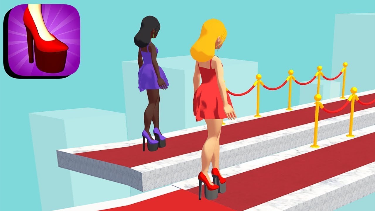 SHOE RACE 👠👠 Challenge Games Mobile Android, iOS Gameplay Walkthrough New Update All Levels 5LVL