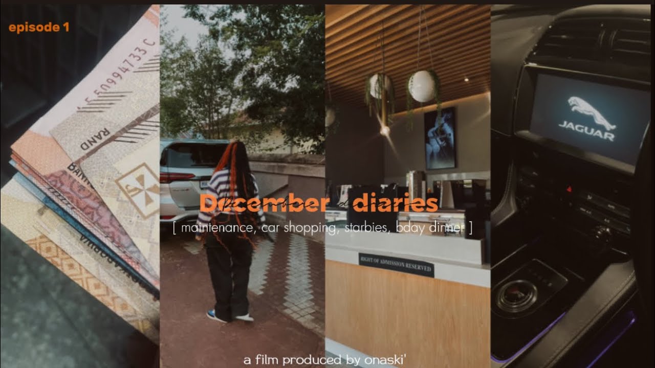 December diaries ep.3: maintenance week + little bits of December