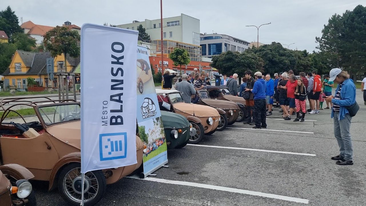 34. sraz vozítek Velorex v Blansku