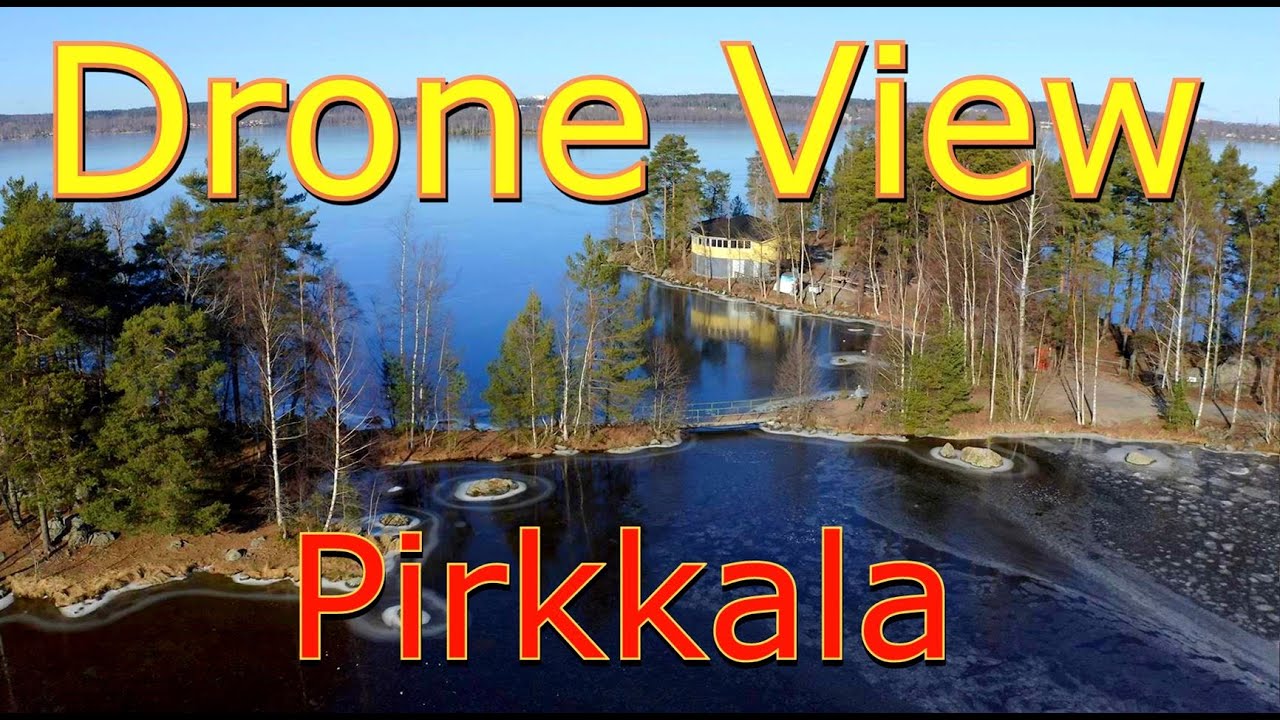 Haikan tanssilava Pirkkala Drone view in Finland