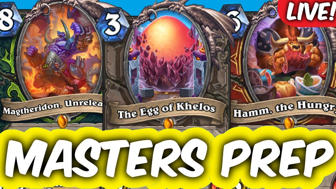 HS Tour Preparation: Egg Warlock - START: 3287L