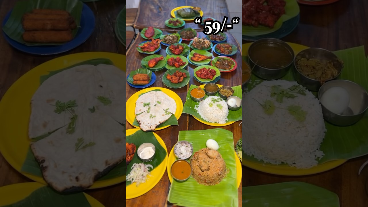 🔥 59/- Cheapest Budget Friendly Restaurant 🤩😱😱 Pondicherry