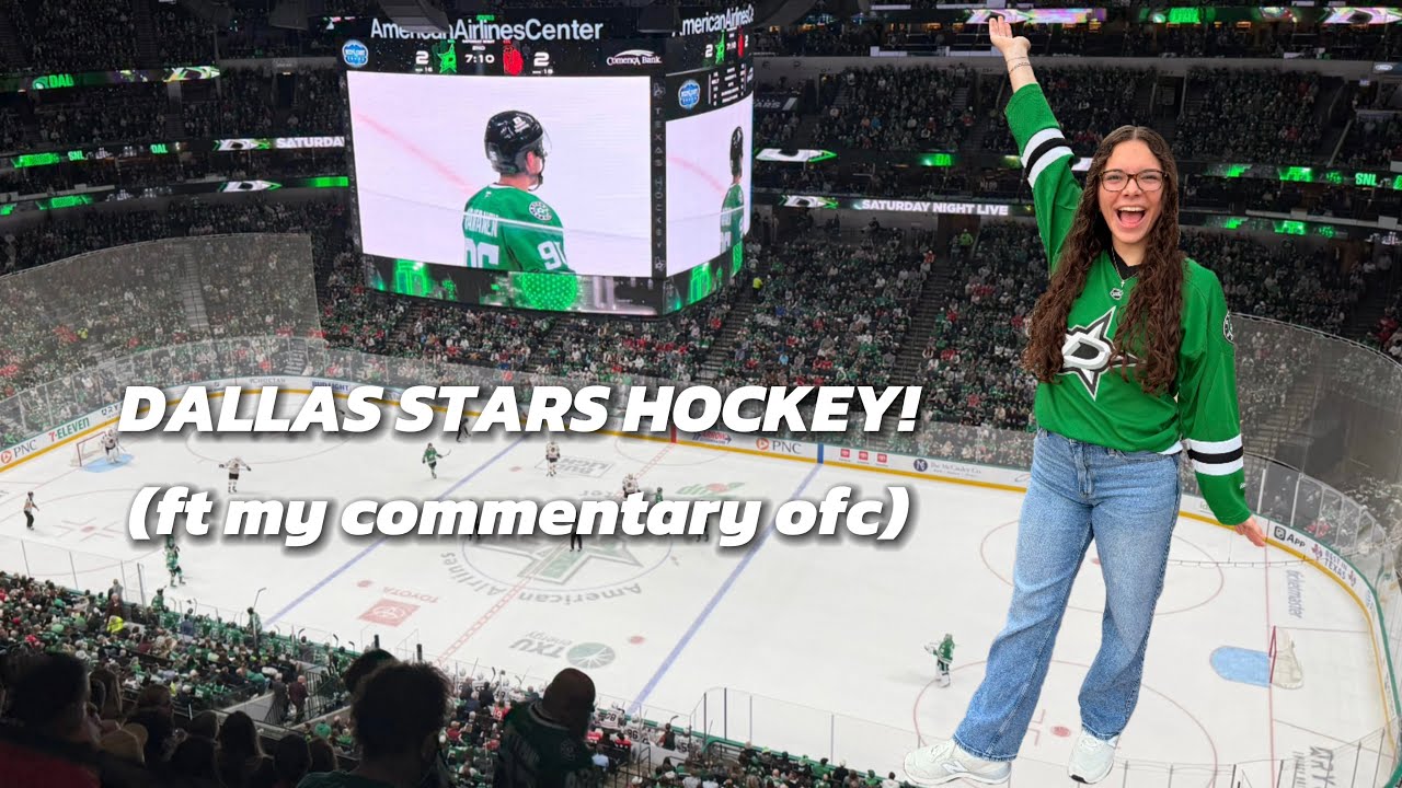 I WENT TO AN NHL HOCKEY GAME!!!