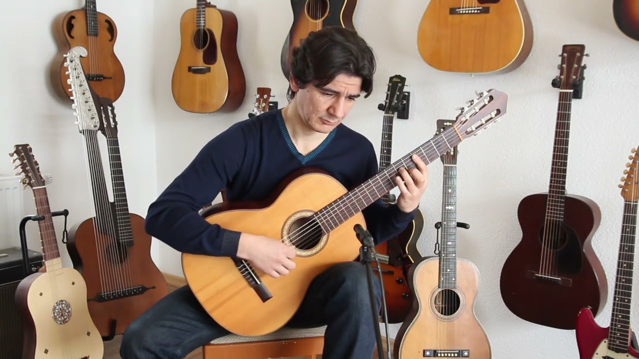 Rainer Krempel 1976 classical guitar - handmade in Germany, with excellent sound