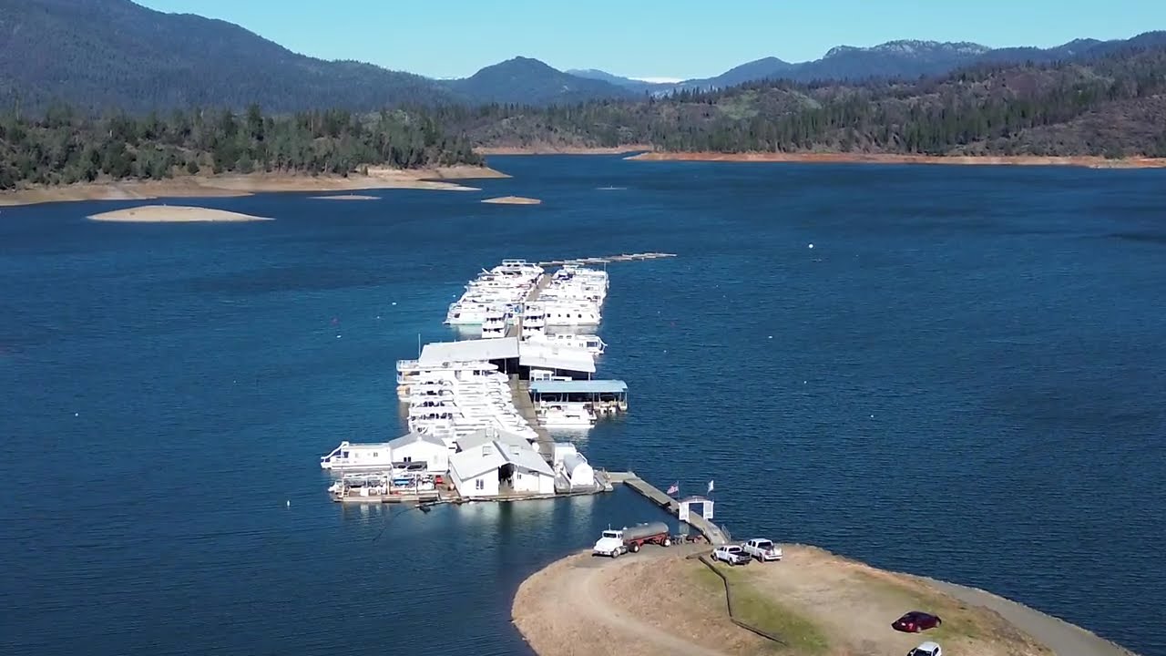 Jones Valley Shasta Lake short drone flight 01/09/26