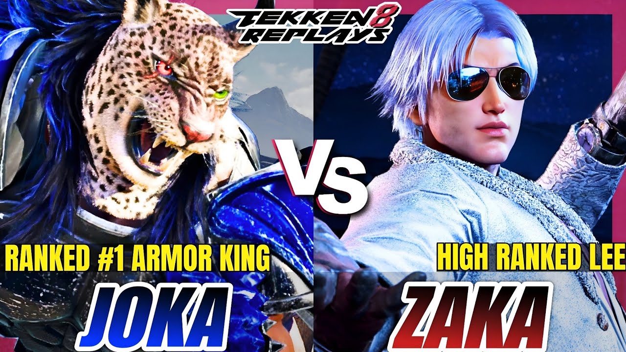 Tekken 8 | Joka (Armor King) vs Zaka (Lee) | High Level Ranked Match Replay