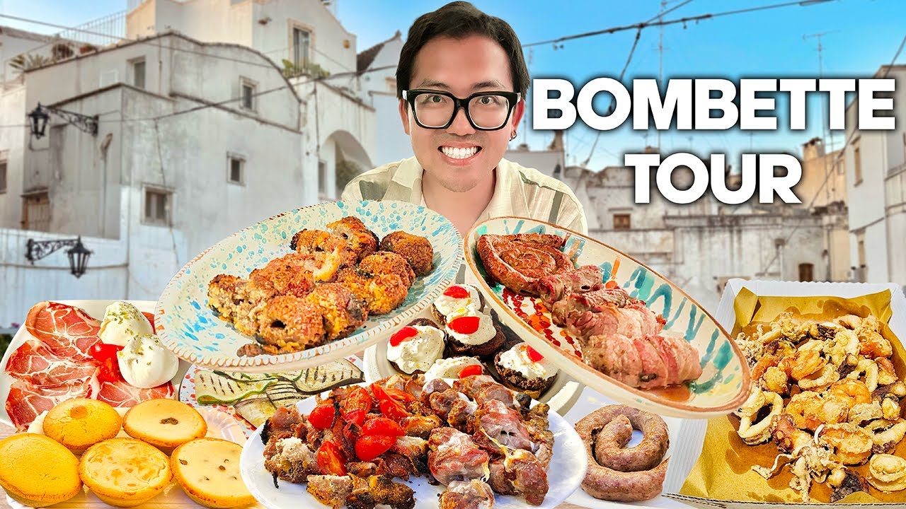 В поисках лучших бомбетте в Апулии!! 🇮🇹