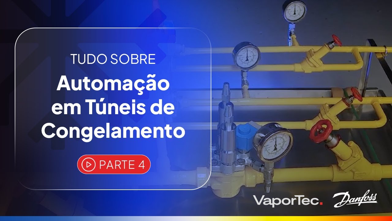 TUDO SOBRE Automação em Túneis de Congelamento - Vaportec & Danfoss - Parte 4