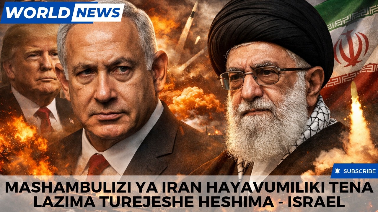 ISRAEL YAONYA: HATUTAVUMILIA TENA! IRAN YAIBUKA NA MBINU MPYA ZA KIJESHI