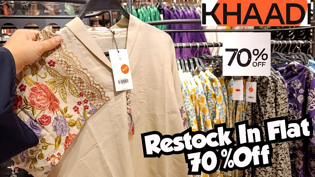 🔥Khaadi Sale Flat 70%Off Restock🔥Khaadi  Winter Sale 2026🔥Khaadi Sale