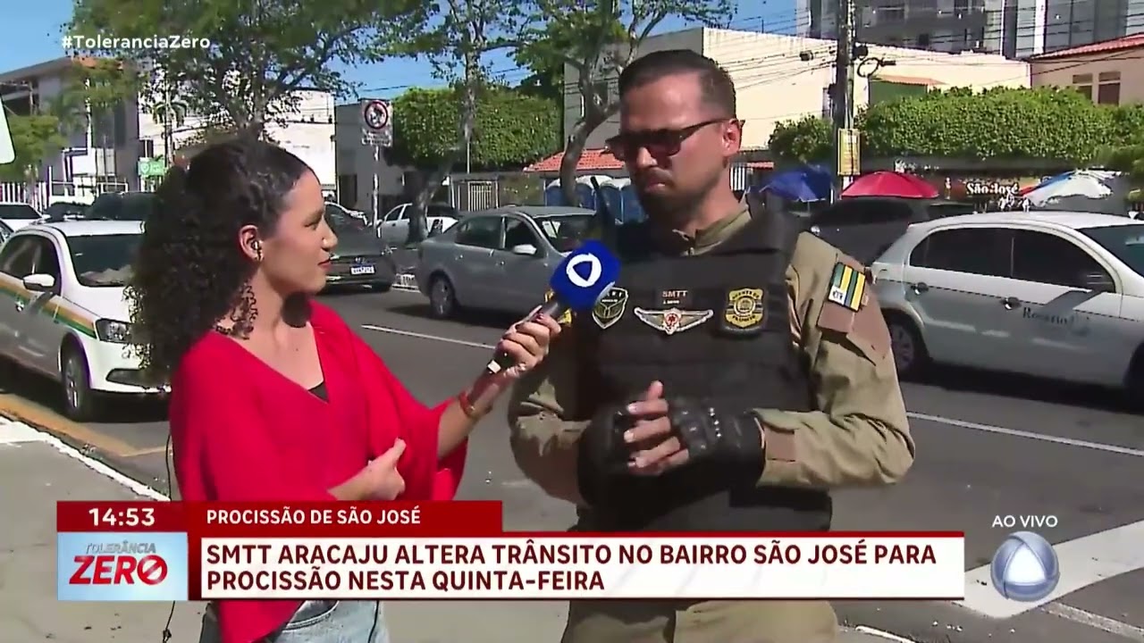 SMTT Aracaju altera trânsito no Bairro São José para procissão nesta quinta-feira - TZ