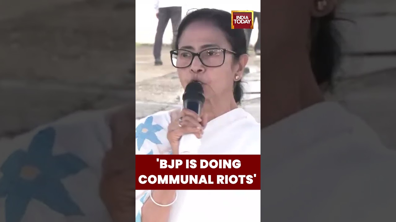 West Bengal Chief Minister Mamata Banerjee Slams BJP | #shorts