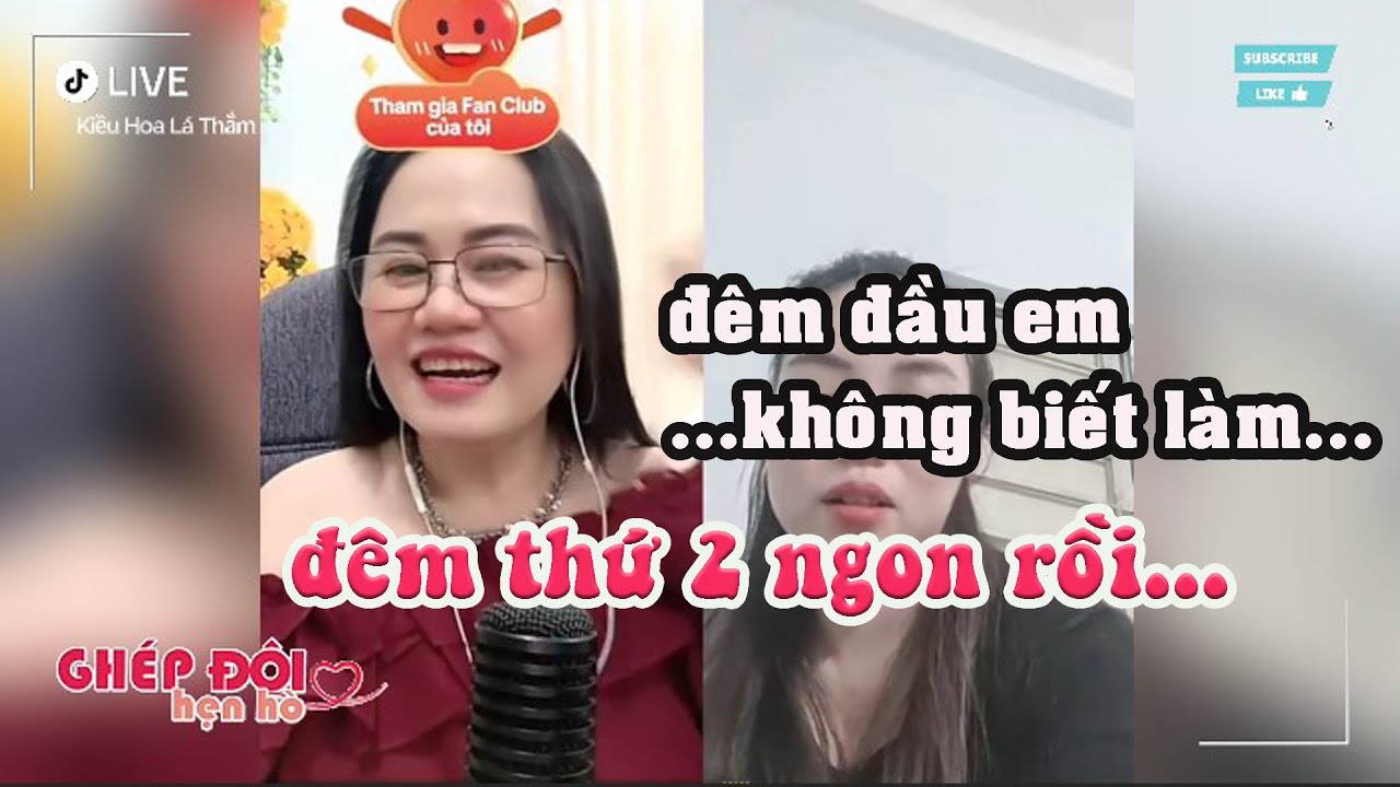 Thắm ghép đôi. đêm tân hôn không biết làm. đêm thứ 2 lụm ngon