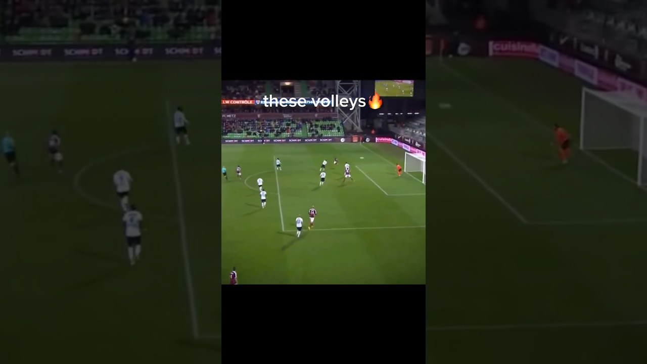these volleys are INSANE #football #goat #messi #edit #skills #ronaldo #cr7 #viral #soccer #futbol