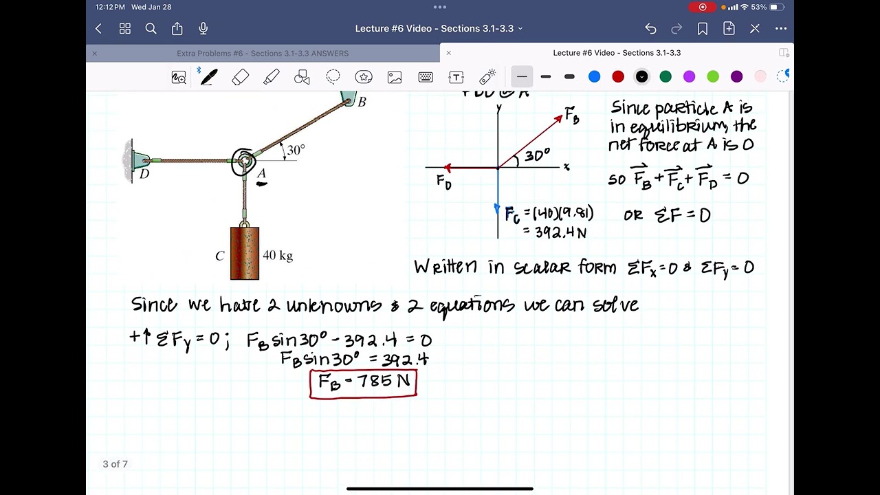 Lecture #6 Video - Sections 3.1-3.3