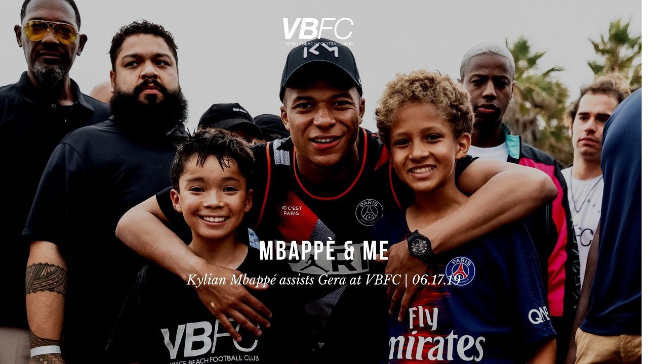 Playing with France & PSG Star Kylian Mbappe - VBFC PICKUP