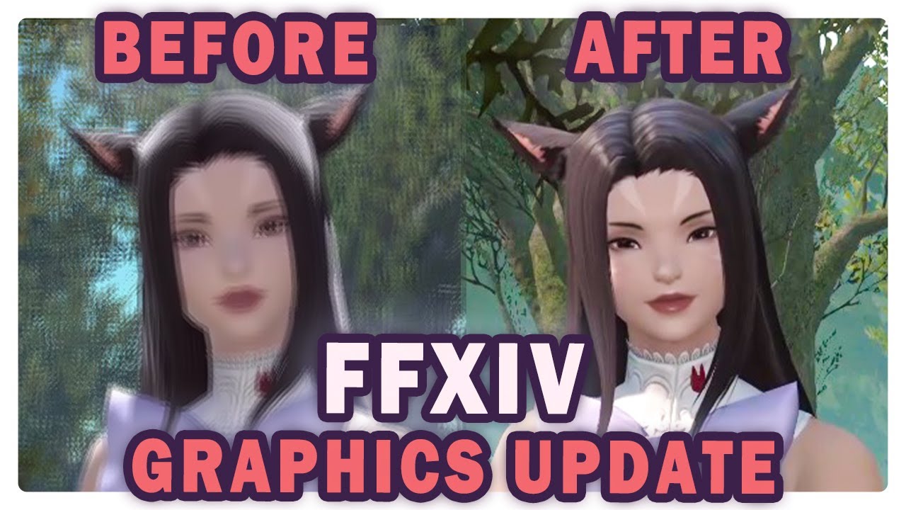 Обновление графики FFXIV Dawntrail: до и после. Подробное сравнение
