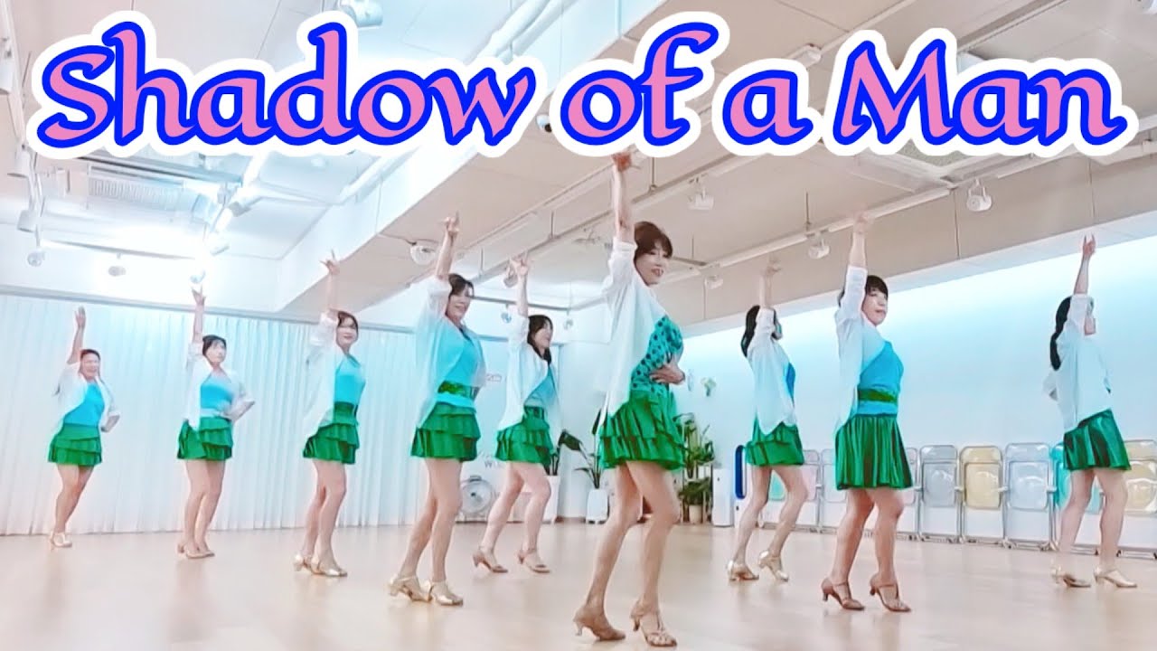 💃Shadow of a Man LineDance/lmprover/연신내스튜디오 010 7551 3186/중급반 월ㆍ수ㆍ금 11시 ~12:20/Woeyeonlinedance 