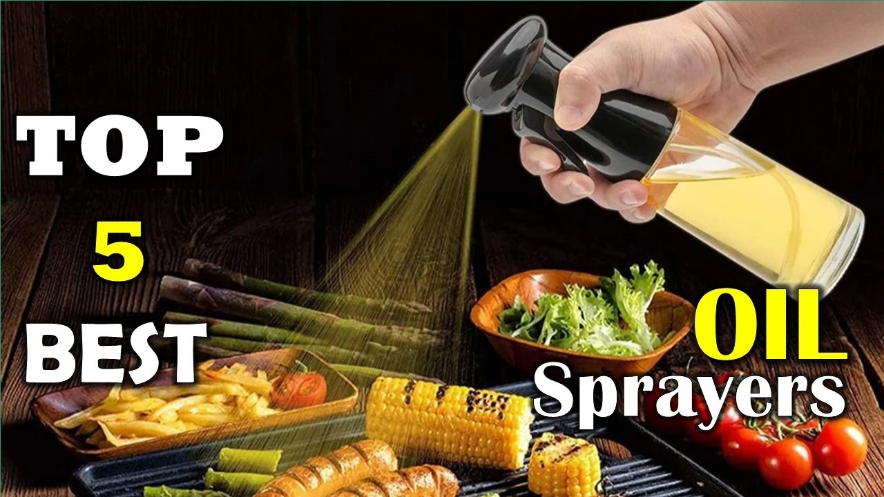 Top 6 Best Oil Sprayers 2025 | Best 6 Oil Sprayers | Watch Before You Buy!