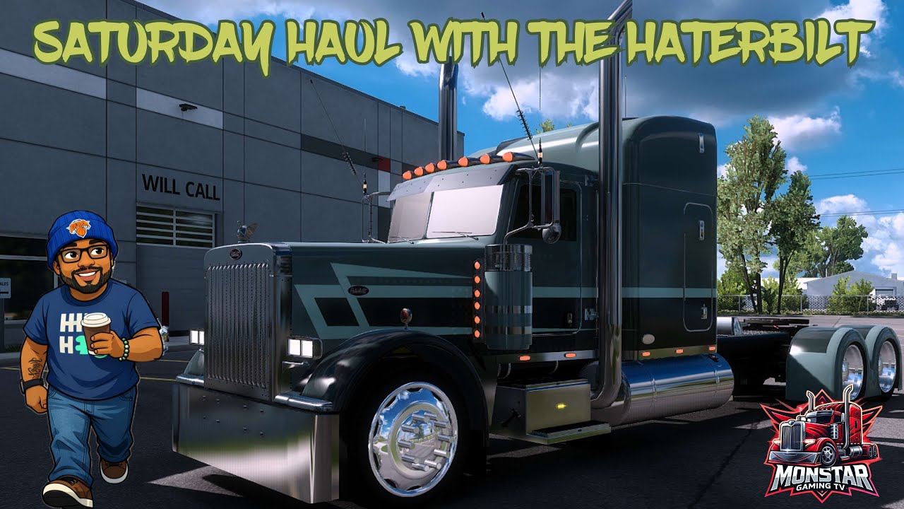 American Truck Simulator - Saturday Morning Haul In The Haterbilt