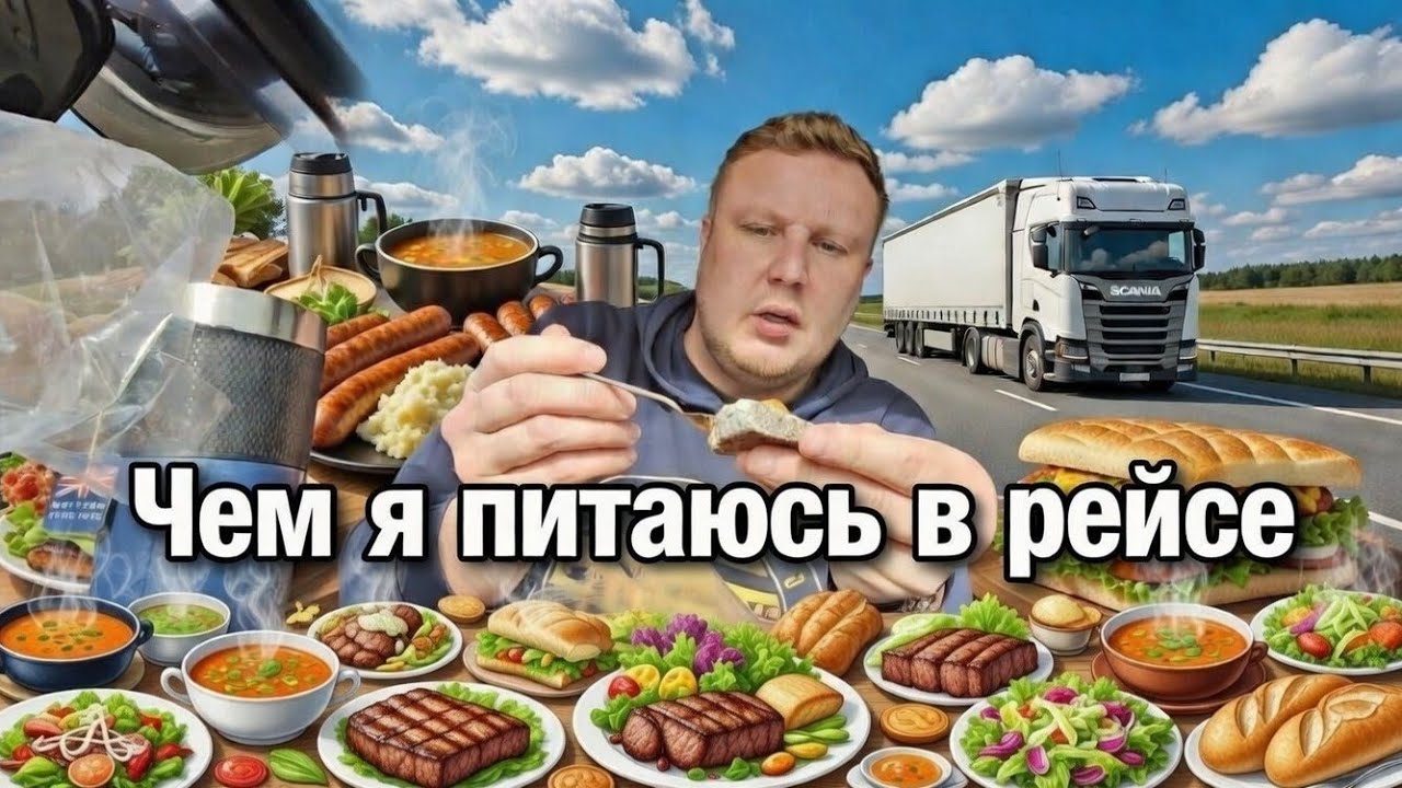 Чем я питаюсь в рейсе.