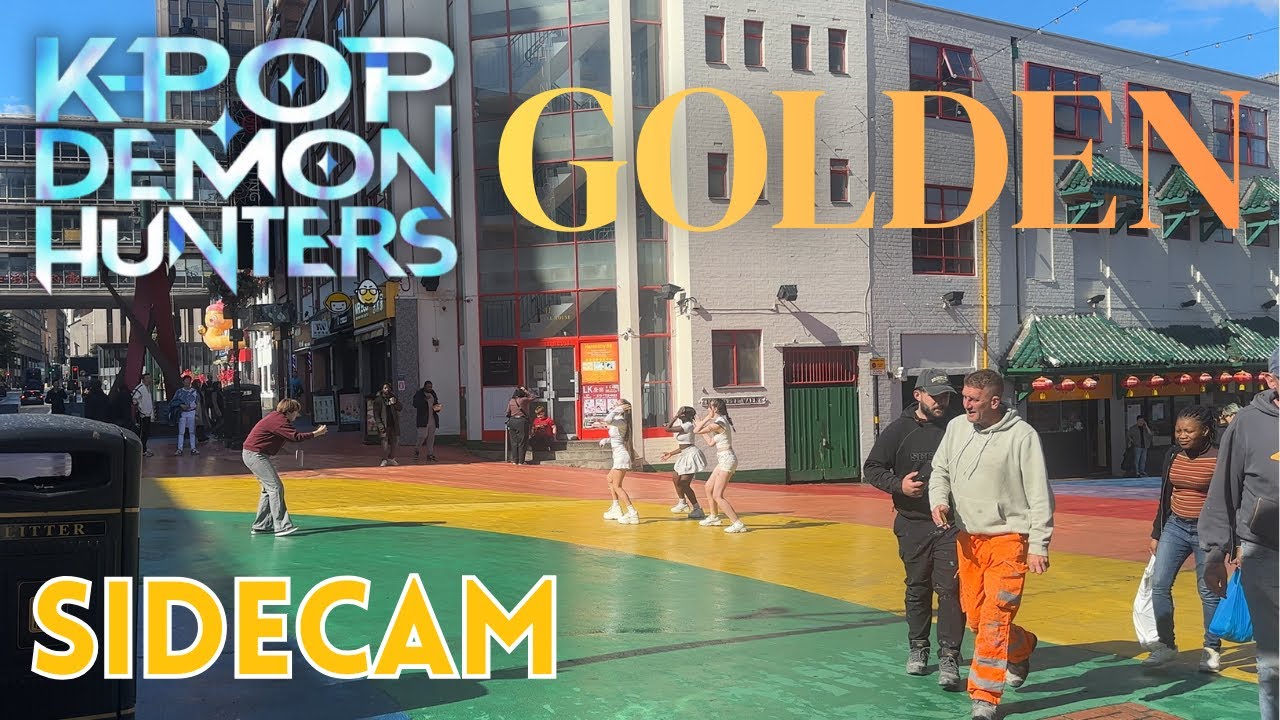 [KPOP DEMON HUNTERS IN PUBLIC SIDE CAM 4K] HUNTR/X - GOLDEN | Dance Cover