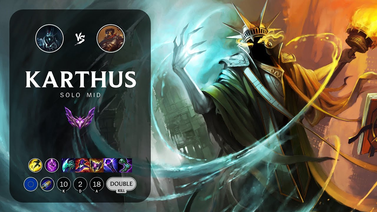 Karthus Mid vs Viktor - EUW Master Patch 13.18