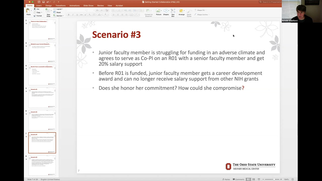 Tools of the Trade: Managing Your Research Teams, Projects, & Collaborations: Presentation 3