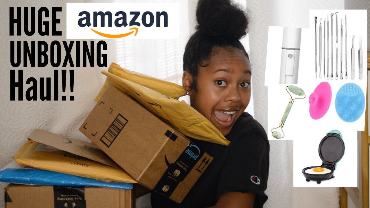 HUGE AMAZON UNBOXING HAUL *Tiktok made me buy it*
