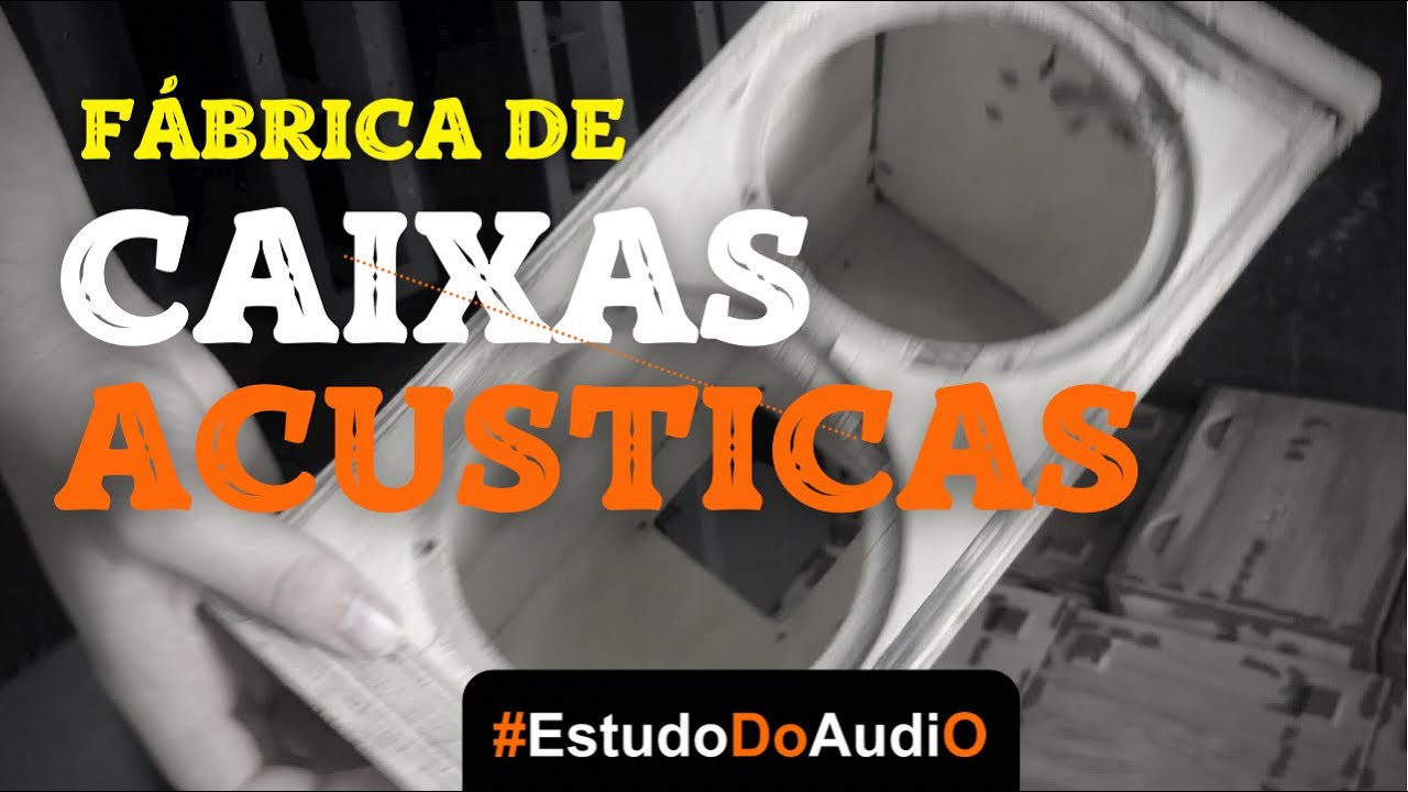 Conheça a Fábrica Taigar System de CAIXAS ACÚSTICAS